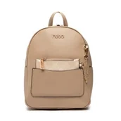 Plecaki - Plecak Nobo - NBAG-N0140-C015 Beżowy - miniaturka - grafika 1