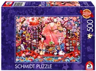Puzzle - Schmidt, Puzzle PQ Japońska ceremonia picia herbaty, 500 el. - miniaturka - grafika 1