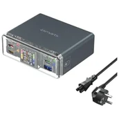 Ładowarki do telefonów - Stacja ładująca 4smarts Lucid 300W z trybem DIY szary - miniaturka - grafika 1