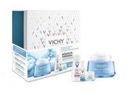 Zestawy kosmetyków damskich - Vichy Xmass Zestaw Aqualia Krem o bogatej konsystencji, 50 ml + mini produkty - miniaturka - grafika 1