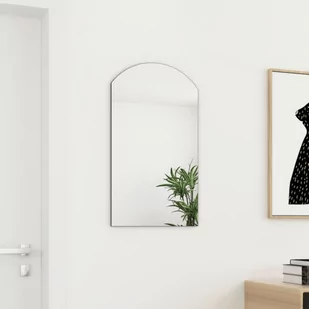 vidaXL Lustro, 70x40 cm, szklane - Lustra - miniaturka - grafika 1