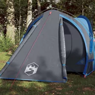 Namioty - vidaXL Namiot turystyczny, 2-os., niebieski, 320x140x120cm, tafta 185T - miniaturka - grafika 1