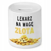 Skarbonki - Dla Agenta Skarbonka na Urodziny na Prezent z Nadrukiem ze Zdjęciem + Opakowanie na prezent (wzór 03) - miniaturka - grafika 1