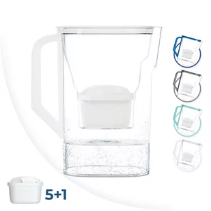 DZBANEK FILTRUJĄCY WESSPER 2,7L + 6X FILTR AQUAMAX - Dzbanki filtrujące - miniaturka - grafika 1