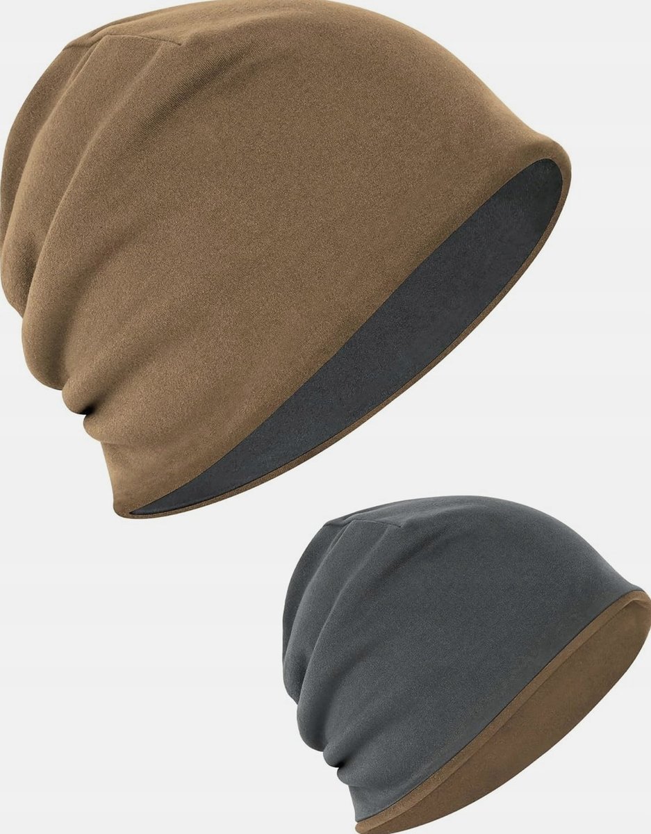 CZAPKA ZIMOWA UNISEX DWUSTRONNA WIELOFUNKCYJNA TERMICZNA SPORTOWA BIEGANIE