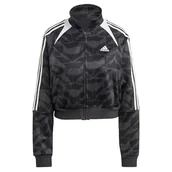 Koszulki i topy damskie - adidas Damski Track Top W Tiro Tt Lif, Carbon/Black/White/White, IC6649, 2XS - miniaturka - grafika 1