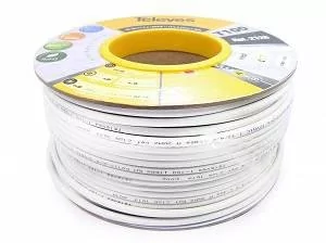 Televes kabel RG6U kon. Televes T100 2126 rolka 100mb. KK6TELT1002126 - Kable - miniaturka - grafika 2