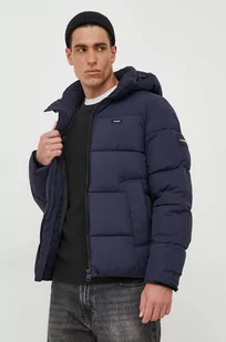 Calvin Klein kurtka męska kolor granatowy zimowa - Kurtki męskie - miniaturka - grafika 1
