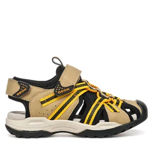Sandały Geox Jr Borealis J450RB 014ME C0445 M Beżowy - Buty dla chłopców - miniaturka - grafika 1
