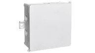 Puszki elektryczne i akcesoria - Elektro-Plast Opatówek Puszka n/t hermetyczna pusta 100x100mm PIN 100/S szara 31.101 - miniaturka - grafika 1