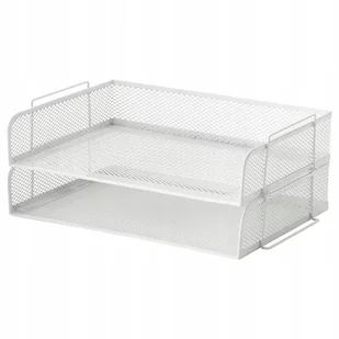 IKEA DRONJONS TACKA NA DOKUMENTY BIAŁA 2 SZT. - Przyborniki na biurko - miniaturka - grafika 1