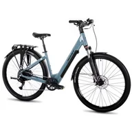 Rowery elektryczne - Rower elektryczny ROMET E-Modeco SUV 1.0 AN C U19 28 cali Szary - miniaturka - grafika 1