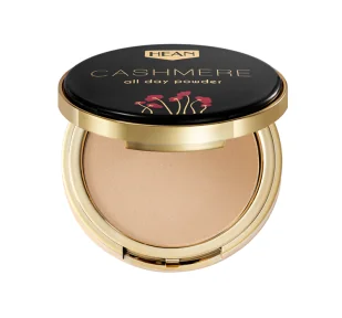 HEAN CASHMERE All Day Powder - Kaszmirowy puder do twarzy - 9 g - 2 - NATURAL - Pudry do twarzy - miniaturka - grafika 1