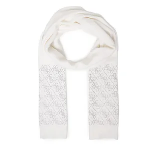 Szalik Guess W5BZ21 Z2NQ2 Biały - Apaszki i szaliki damskie - miniaturka - grafika 1