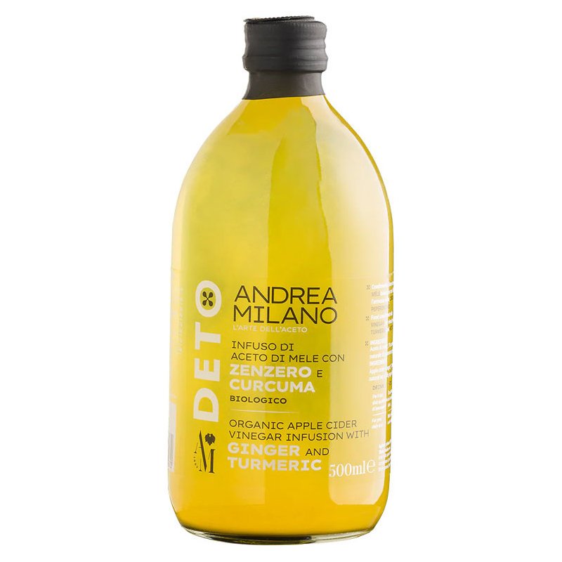 OCET MILANO JABŁKOWY Z IMBIREM I KURKUMĄ 500ML BIO/6/ IT