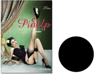 Skarpetki damskie - Pończochy Nylonowe Do Paska Marlene 15 Den Nero 4 - miniaturka - grafika 1