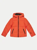 Kurtki narciarskie - 4F Kurtka narciarska 4FJWAW24TTJAM534 Czerwony Regular Fit - miniaturka - grafika 1