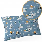 Kołdry i poduszki dla dzieci - PODUSZKA ANTYALERGICZNA 40x60 BAWEŁNA 100% WZORY! - miniaturka - grafika 1