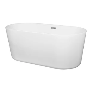 Novoterm Nora 157x74 cm biały - Wanny - miniaturka - grafika 1