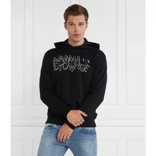 Armani Exchange Bluza | Regular Fit - Bluzy męskie - miniaturka - grafika 1