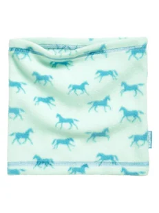 Playshoes Polarowy szal-koło w kolorze turkusowym - Szaliki i chustki dla dzieci - miniaturka - grafika 1