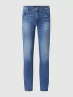 Spodnie męskie - Jeansy o kroju slim fit z dodatkiem streczu model ‘Anbass’ - miniaturka - grafika 1