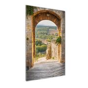 Obrazy i zdjęcia na płótnie - Foto obraz szkło akryl pionowy Toskania Włochy - miniaturka - grafika 1