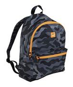 Plecaki szkolne i tornistry - Plecak szkolny Black Camouflage, czarny i pomarańczowy - miniaturka - grafika 1