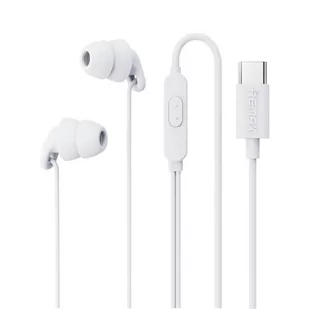 Remax RM-518a USB-C białe - Słuchawki - miniaturka - grafika 1