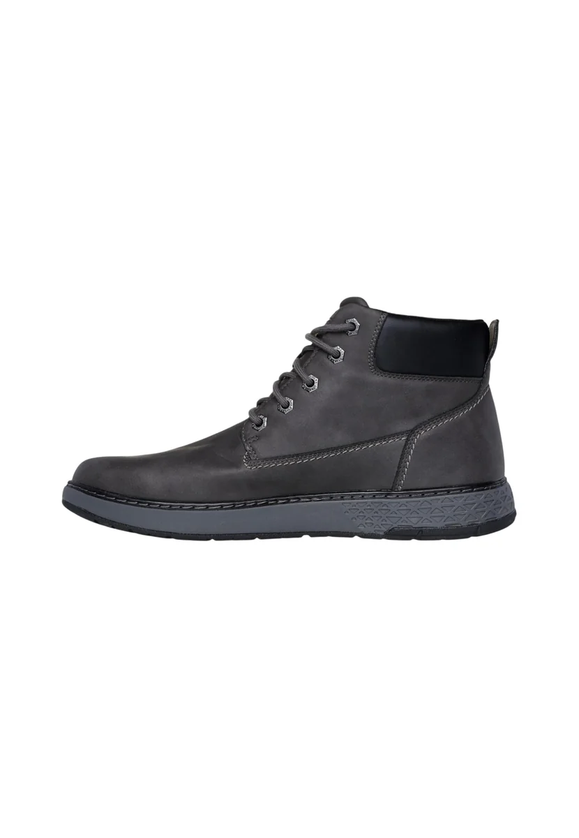 Skechers Męskie botki GARLAN Deno, grafitowe, 45 EU, Grafitowy, 46 EU