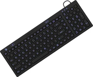 KeySonic KSK-6031INEL klawiatura Przemysłowy USB QWERTZ Niemiecki Czarny 60885 - Klawiatury - miniaturka - grafika 1