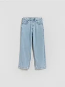 Spodnie i spodenki dla chłopców - Reserved - Jeansy straight - niebieski - miniaturka - grafika 1