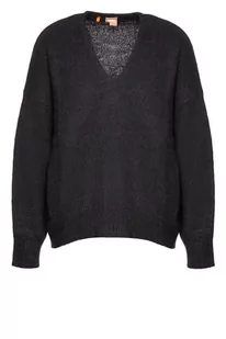 BOSS C_fondiala sweter damski z dzianiny, Dark Blue404, L - Swetry damskie - miniaturka - grafika 1