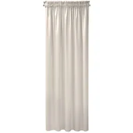Zasłony - Pierre cardin Zasłona Sibel 140x270 na taśmie Beżowa ex-pier-zas-sibel-140x270-t-beż - miniaturka - grafika 1