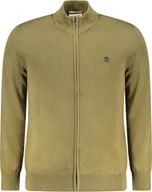 Swetry męskie - Bawełniany sweter męski Timberland Green - L - miniaturka - grafika 1