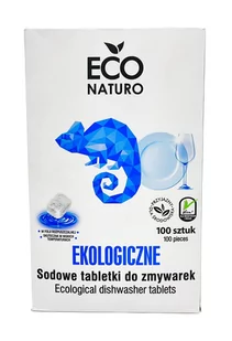 Tabletki do zmywarki Eco Naturo Ekologiczne 100szt - Środki do zmywarek - miniaturka - grafika 1