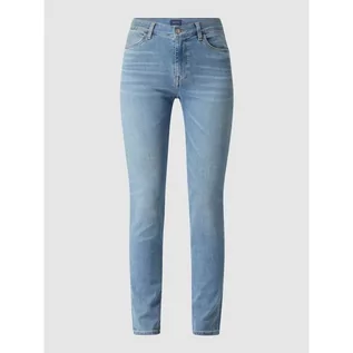 Spodnie damskie - Jeansy o kroju skinny fit z dodatkiem streczu model Nella - Gant - grafika 1