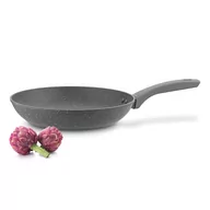 Patelnie - PATELNIA INDUKCJA 28 cm patelnia granitowa NIEPRZYWIERAJĄCA Greys Marble Konighoffer - miniaturka - grafika 1