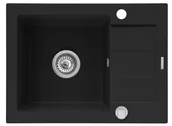 Zlewozmywaki - Pyramis Zlew SPARTA 59x44 1B 1D volcano 70166601 213552 - miniaturka - grafika 1