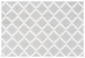 Dywany dla dzieci - Zala Living Nadająca się do prania wycieraczka Elegance Szary Biały 103155-50x70 - miniaturka - grafika 1