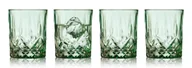 Szklanki - Lyngby Glas Szklanki do whisky Sorrento zielone 27730 4 x 320 ml - szklanka lub karafka - miniaturka - grafika 1