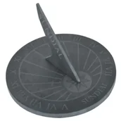 Pozostałe ozdoby ogrodowe - Zegar słoneczny z łupka naturalnego - miniaturka - grafika 1