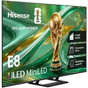 Telewizory - HISENSE 65E8S 65" QD-Mini LED 4K 144Hz VRR VIDAA - miniaturka - grafika 1