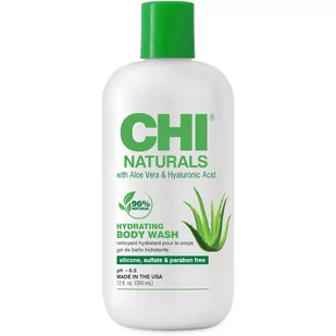 CHI Naturals Aloe Vera, nawilżający żel do mycia ciała, 355ml - Kosmetyki do kąpieli - miniaturka - grafika 1