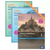 Podręczniki do technikum - Pakiet podręczników: Nowe Ponad słowami. Część 1 i 2, Poznać przeszłość. Liceum i technikum. Klasa 1. Edycja 2024 - miniaturka - grafika 1
