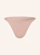 Majtki damskie - Calvin Klein Figi Minimalist beige - miniaturka - grafika 1