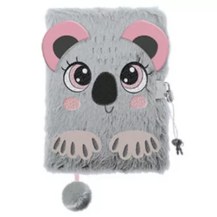 Pamiętnik z kłódką 3D włochacz A5 96k Sweet Koala - Szkolne artykuły papiernicze - miniaturka - grafika 1