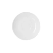 Wyposażenie lokali gastronomicznych - MONA Spodek do espresso, średnica 12 cm, porcelana, 12 szt - miniaturka - grafika 1