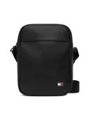 Nerki - Tommy Hilfiger Saszetka Th Flag Mini Reporter AM0AM14015 Czarny - miniaturka - grafika 1