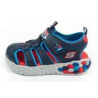 Sandały damskie - Buty do chodzenia dla dzieci Skechers 402213LNVRD - miniaturka - grafika 1